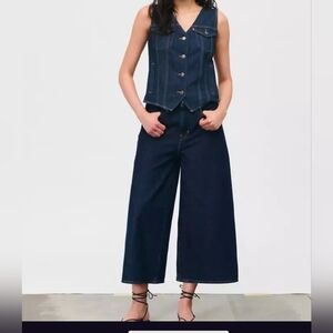 Levi's Premium Xl Culotte Jeans Size 25